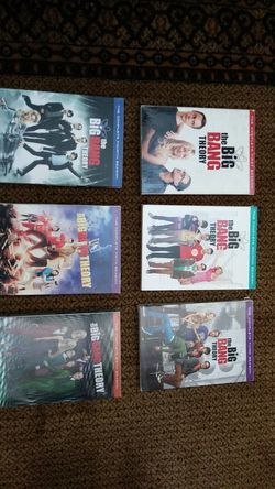 Big Bang Theory Seasons 1 thru 6