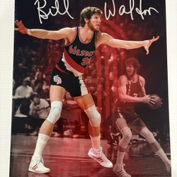 Bill Walton Autographed Picture