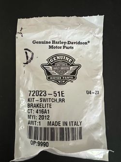 Rear brake light switch Harley Davidson