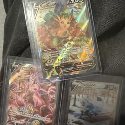 ESPEON & LEAFEON & GLACION ALT ART