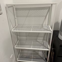 White Metal Shelf