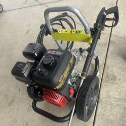 Powerwasher 3100 PSI 2.4 GPM Cold Water Gas Pressure Washer with 163cc Engine