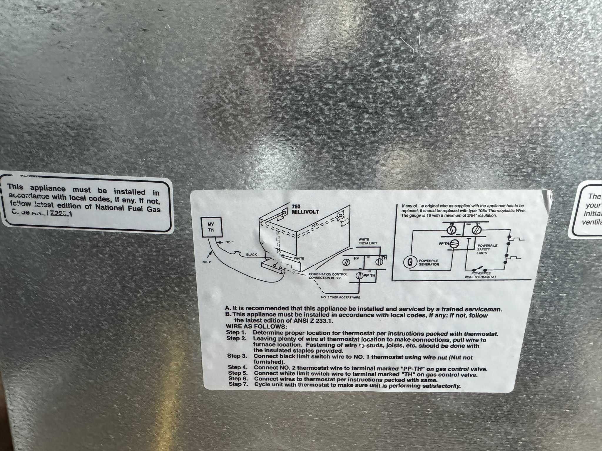 Cozy Gas Floor Furnance