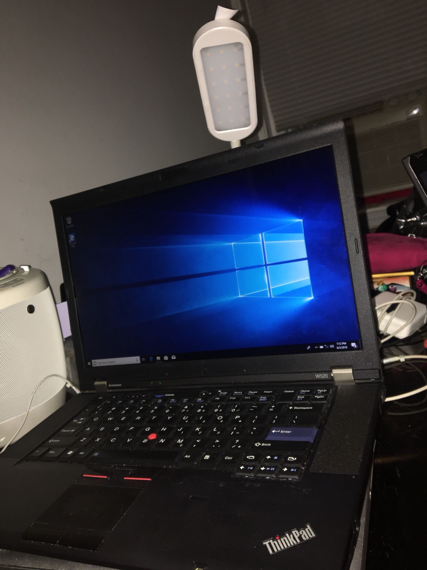 17 inches Lenovo W520 Windows 10 Pro Processor Intel Core mt. i7 2960XM cpu @ 2.70 GHz 16 GB memory ram 500 GB hardrive intel HD Graphics 3000