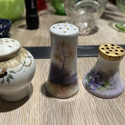 Antique Japanese Salt Shakers