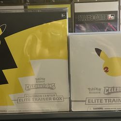 Pokemon Celebrations ETB Lot