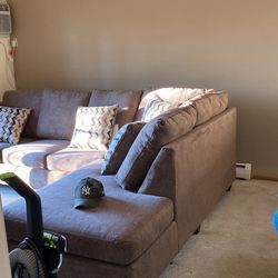 2 Piece Living Room Sofa 