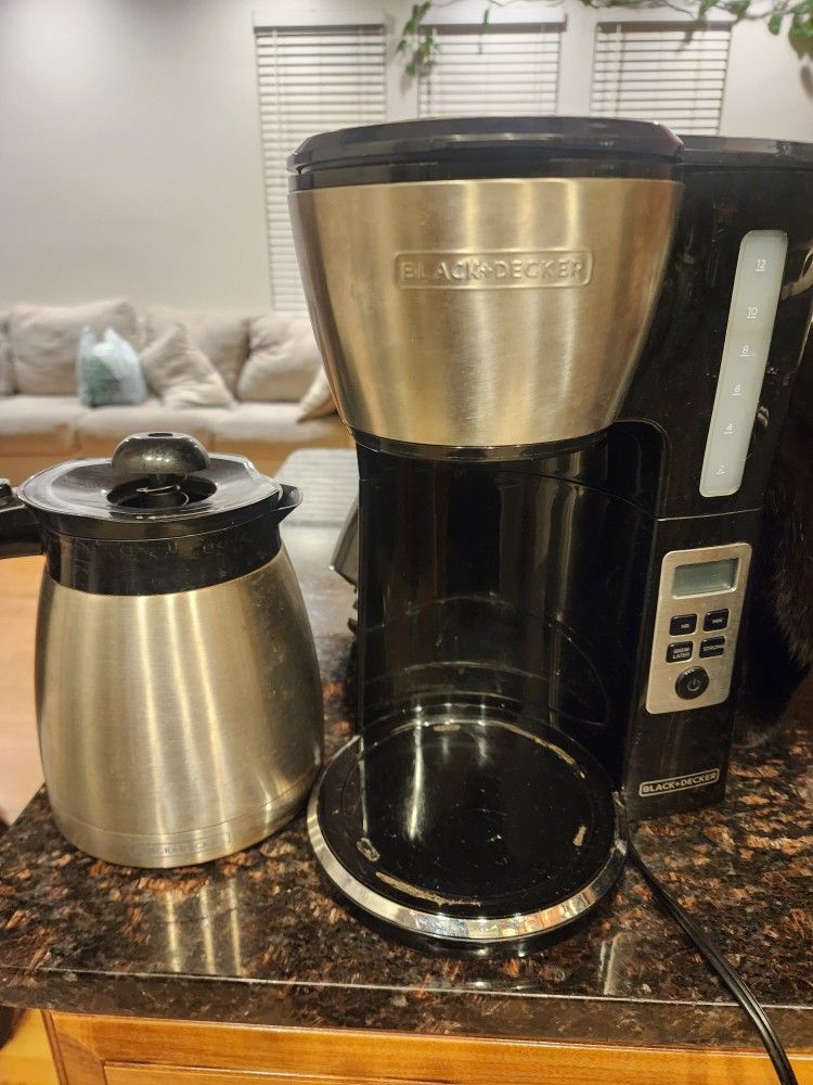 Black Decker 12 Cup Coffee Maker