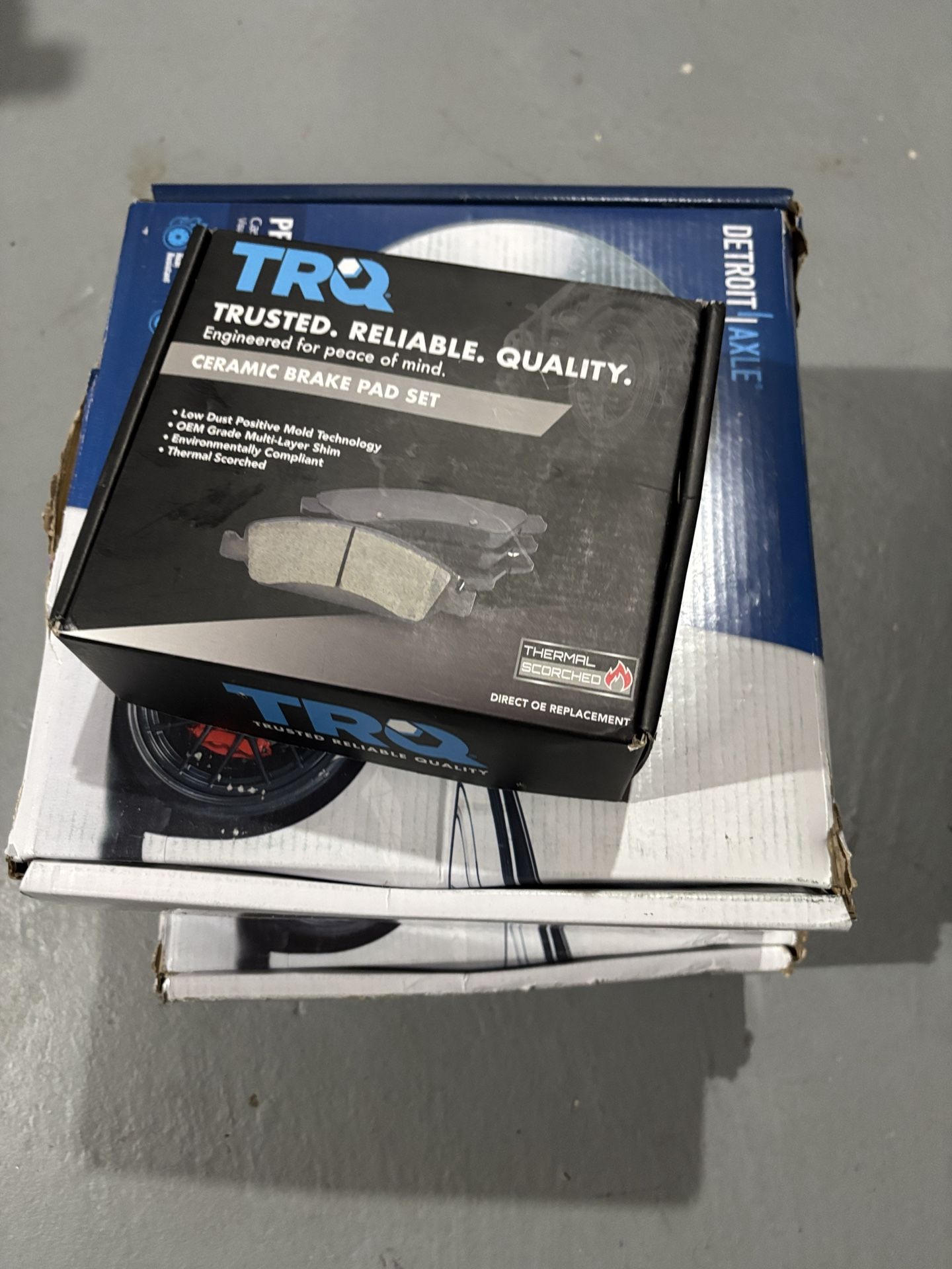 2018 Nissan Altima Front/Rear Brake Rotors. Front Brake Pads With Hardware.