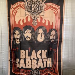 Black Sabbath Wall Hanging