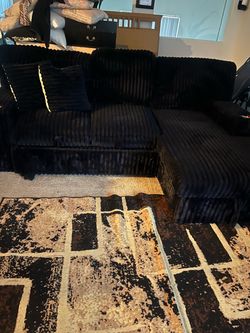 Black couch