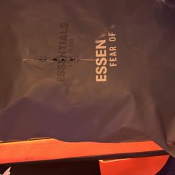 Blck and white essentials hoodie