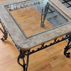Marble End Table
