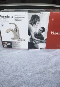 New Lavatory Faucet.