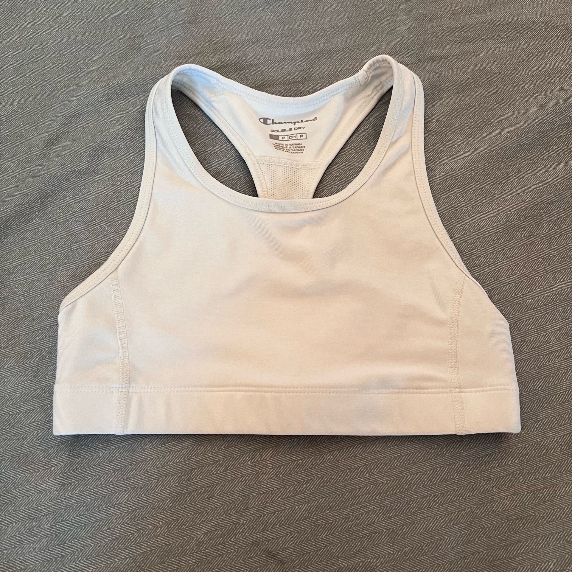 CHAMPION Women’s Active White Sport Bra sz S