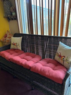 Wicker Sofa,  Romantic Sofa