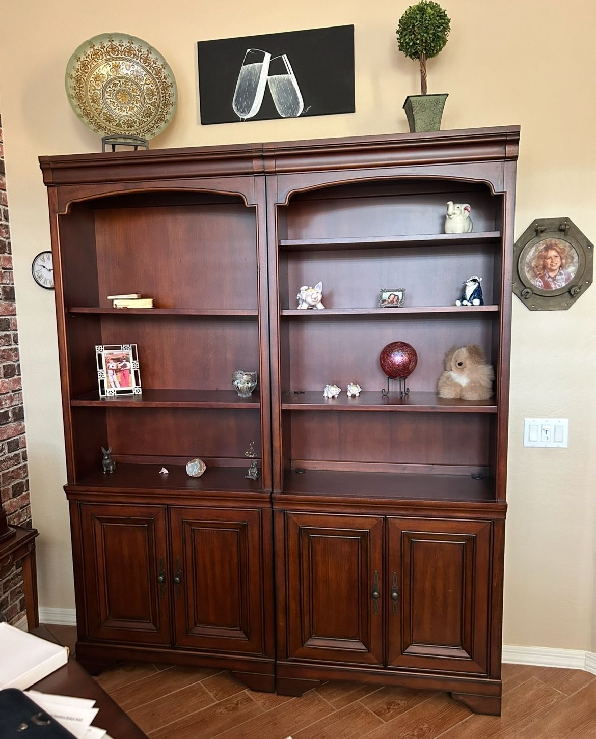 Bookcase And file cabinet