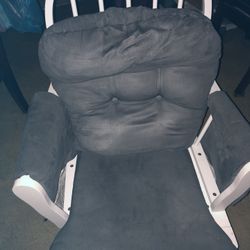 White Glider For Babies Room