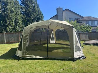 Huge Cabin Tent with Screen Room – Family Camping Tent ⛺