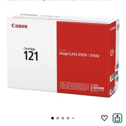 Canon Genuine Toner Cartridge 121 Black (3252C001), 1-Pack, for Canon imageCLASS D1650, D1620 Laser