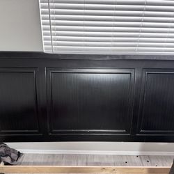 Bed Baseboard with frame.