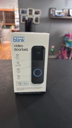 Blink video door bell