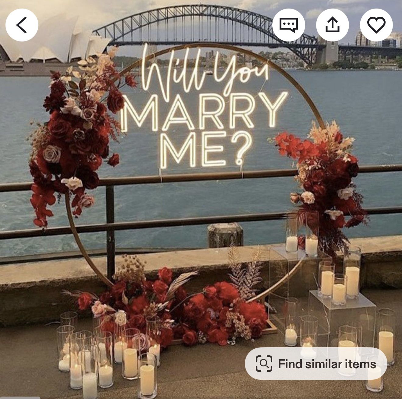 Will You Marry Me Sign