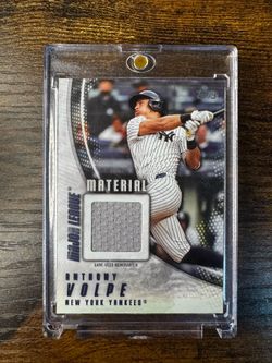 2025 Topps Baseball Series 1 Card Major League Material #MLM-AV Anthony Volpe