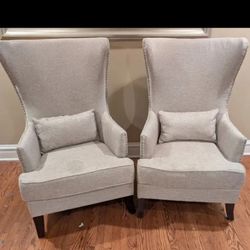 2 Accent Chairs 