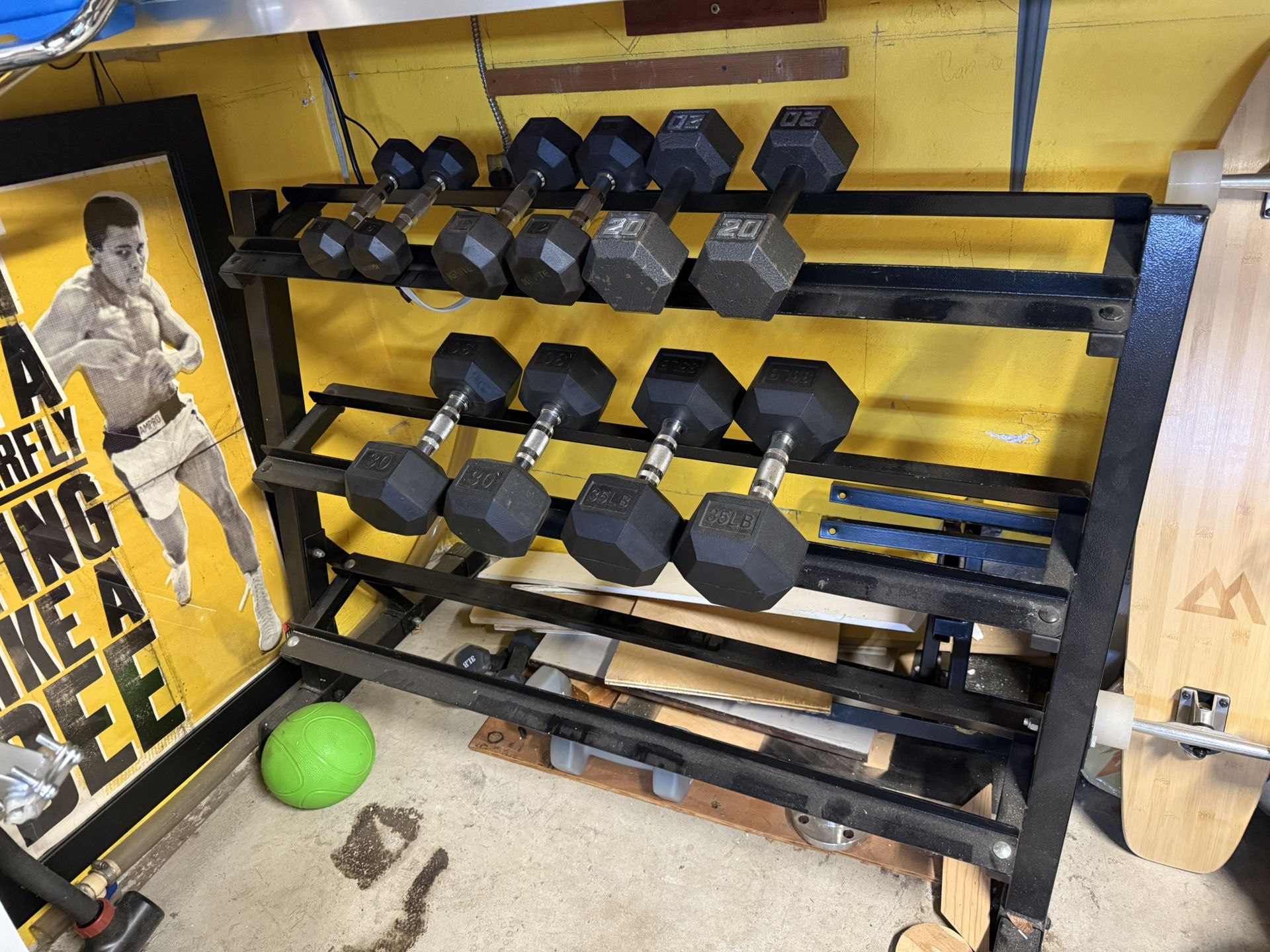 Dumbbell Set With Rack