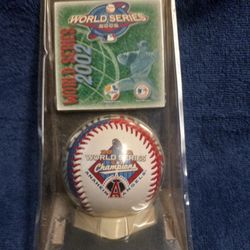 2001 Angel's World Series Baseball 