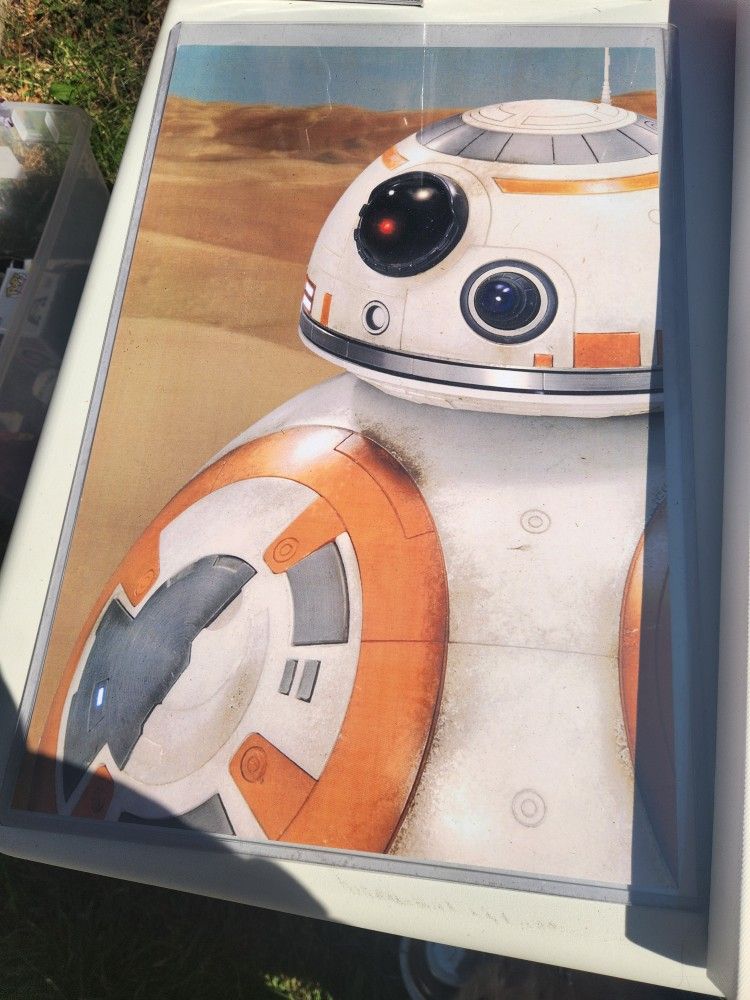 BB8 Star Wars Poster