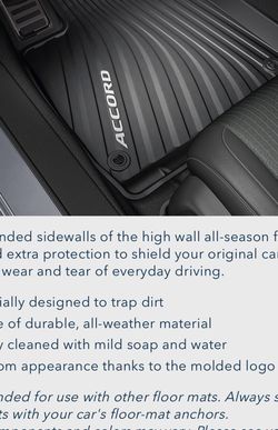 Accord All Weather Mats