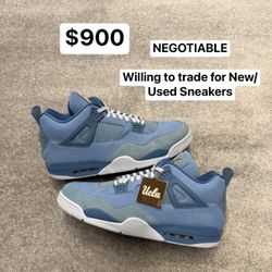 New 100% Authentic Jordan 4 UCLA Bruins Player Exclusive 