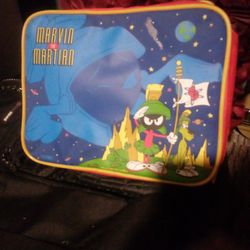 Vintage Marvin The MartIan Lunch  Pail