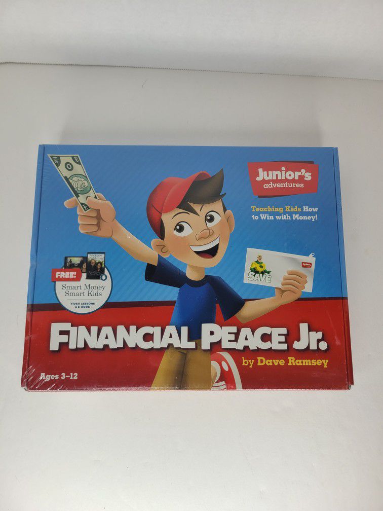 Financial Peace Jr. Dave Ramsey Junior's Adventures Smart Money Smart Kids NEW