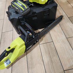 40V HP Brushless 18 in. Battery Chainsaw with 4.0 Ah Battery and Charger