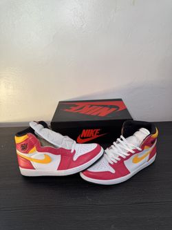 Jordan 1 Retro High OG Light Fusion Red (Size 12 Men’s)