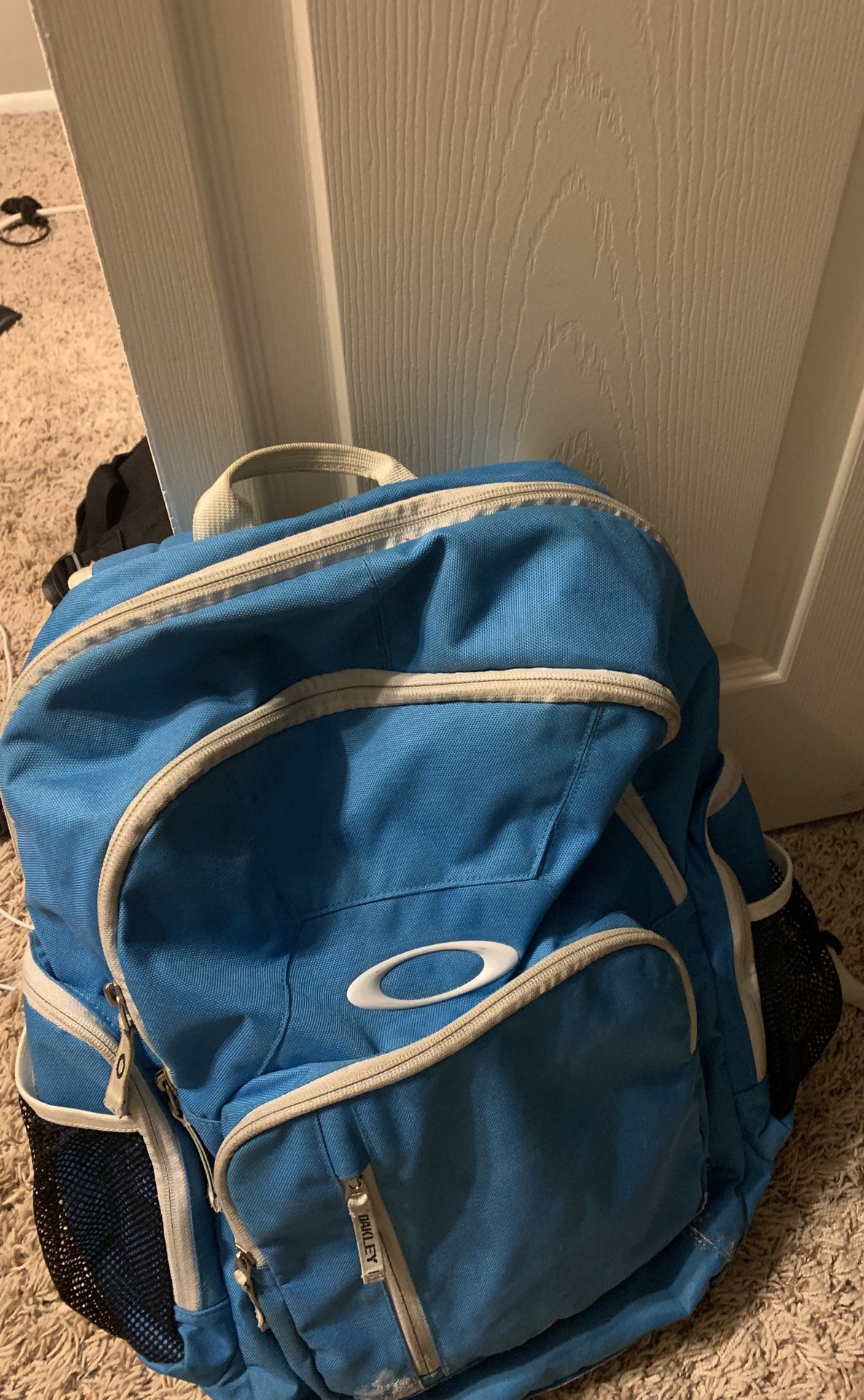 Blue Oakley backpack