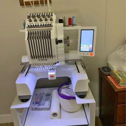 Ricoma EM 1010 Industrial 10 Needle Embroidery Machine