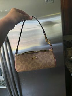 Coach mini barrel bag