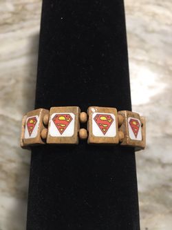 Superman jewelry bracelet