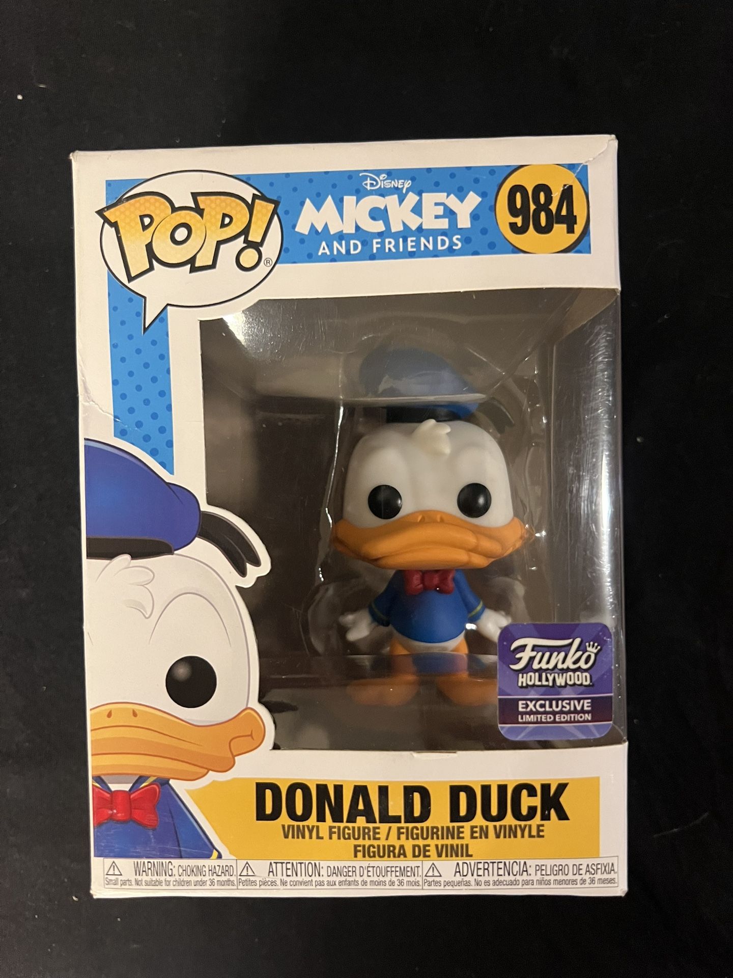 Funko Pop! Vinyl: Disney - Donald Duck - Funko Hollywood Store (Exclusive) #984