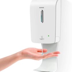 Automatic Hand Sanitizer Dispenser Wall Mount Commercial Touchless Soap Dispenser 1000ml/33.8oz Touch-Free Soap Dispenser with Anti-Spill Tray