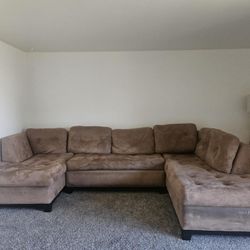 Brown Couches 