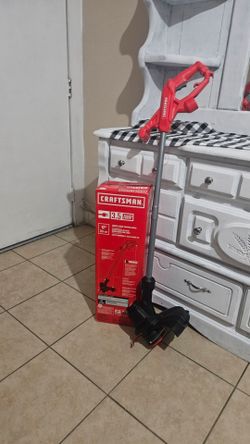 Craftsman 3.5amp Corded String Trimmer Adger Electric brand New $40 super Offerta