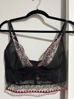 Embroidery Quarter Cup Corset