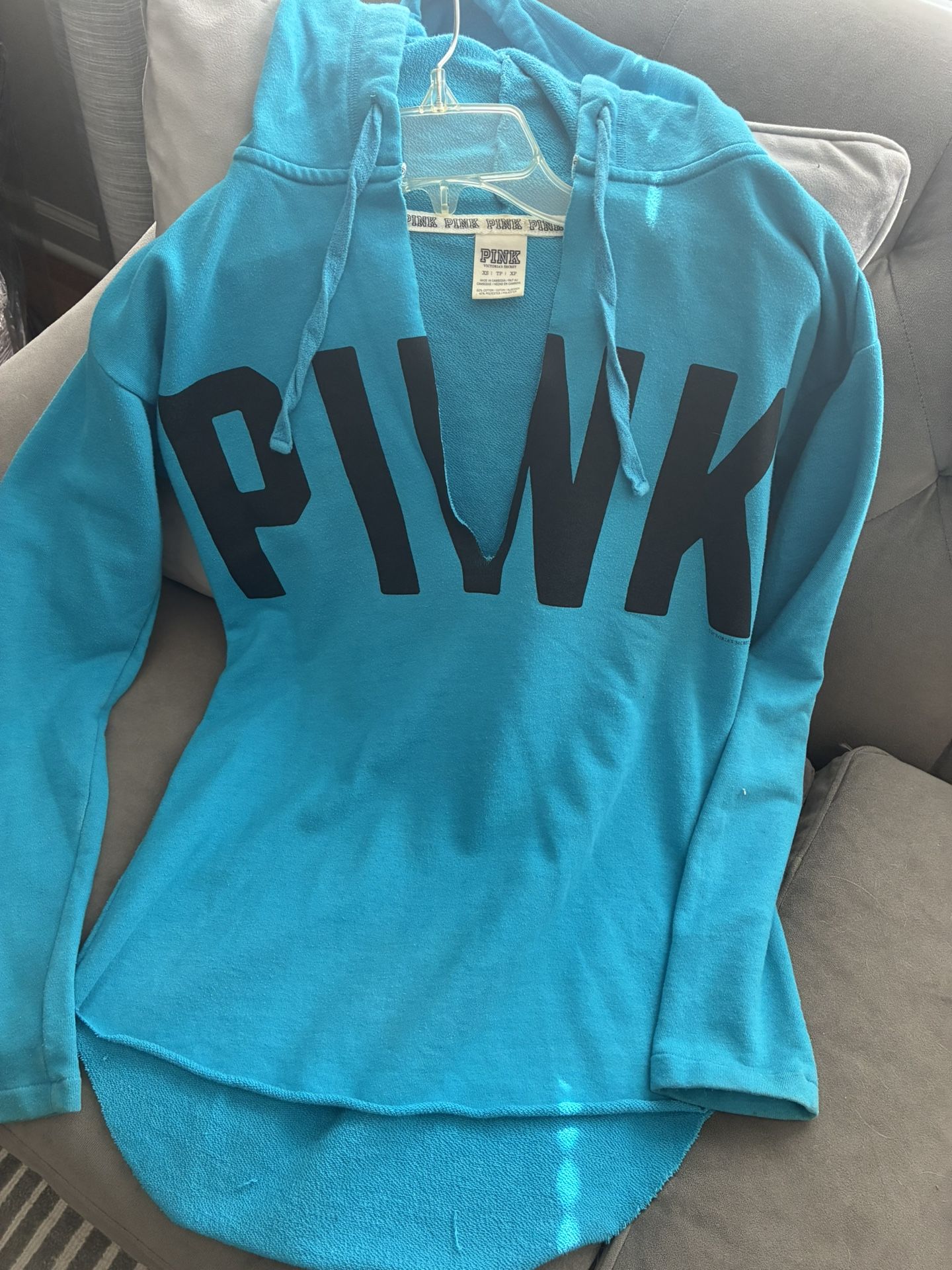 💙 Victoria’s secret Fleece Hoodie, Victoria’s Secret zip Hoodie, Victoria’s Secret loungewear