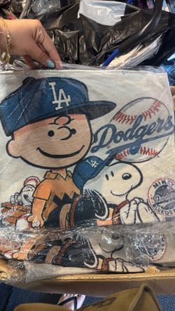Double sided Dodger tote bag