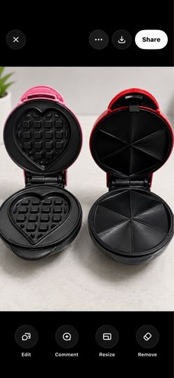 MyMini Mini Waffle Maker & Mini Grilled Cheese/Quesadilla Maker – $10 for Both